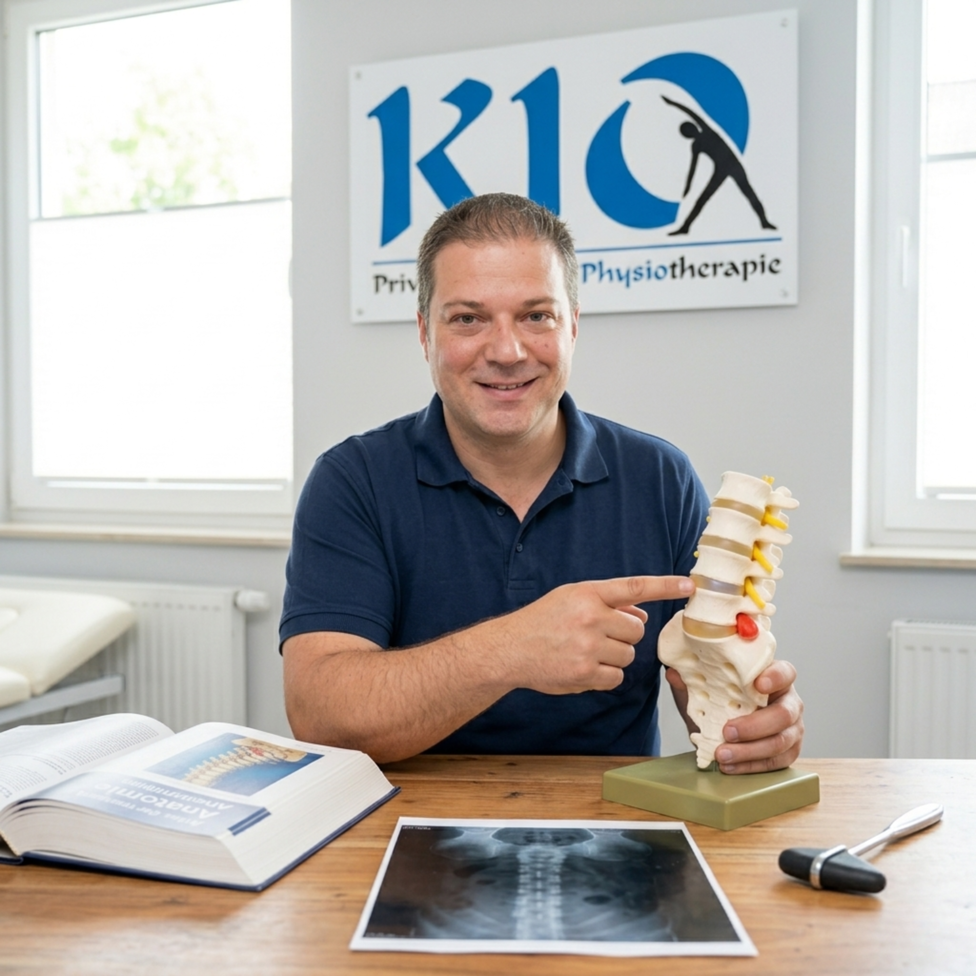 Anastasios Kiotsekoglou, bekannt als Herr Kio — Physiotherapeut in Münster-Mauritz-Ost